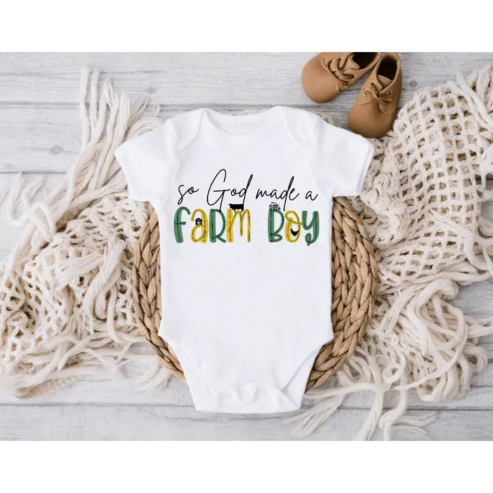 So God Made a Farm Boy Tee
