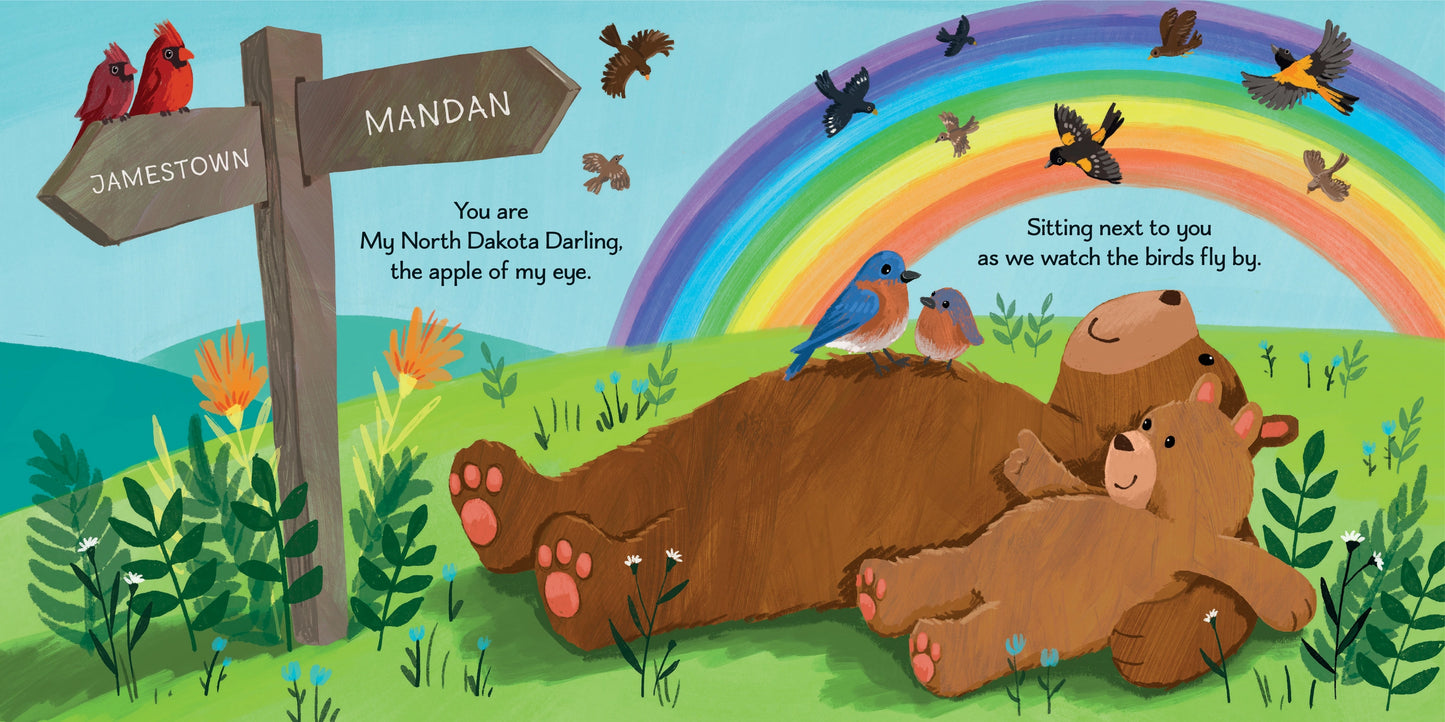 “ I Love You as Big as North Dakota” Board Book