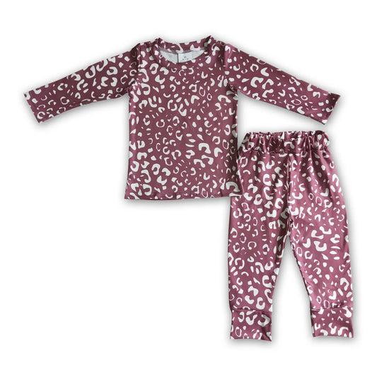 Kids Leopard Pajama Set