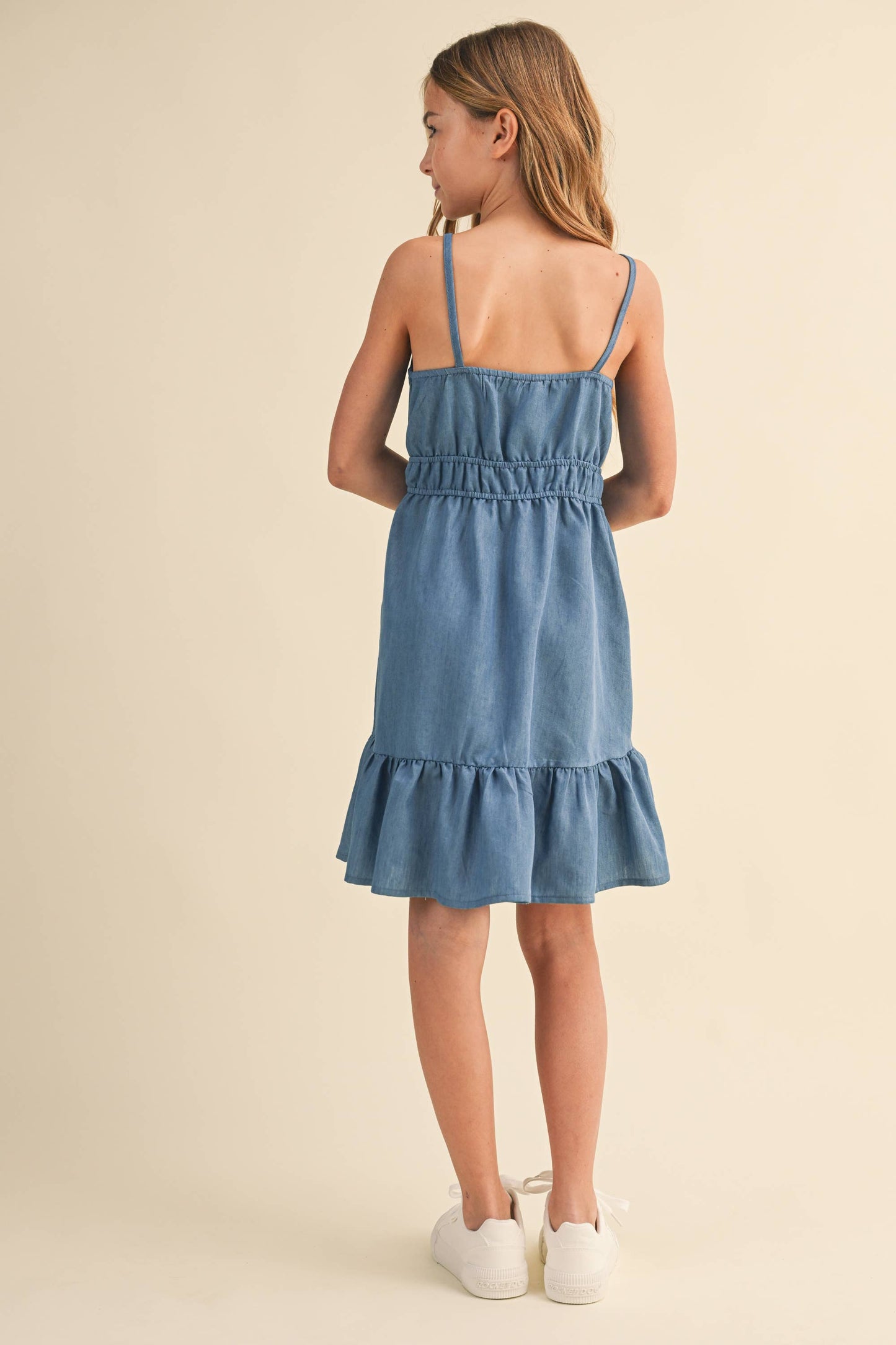 Tween Girls Denim Dress