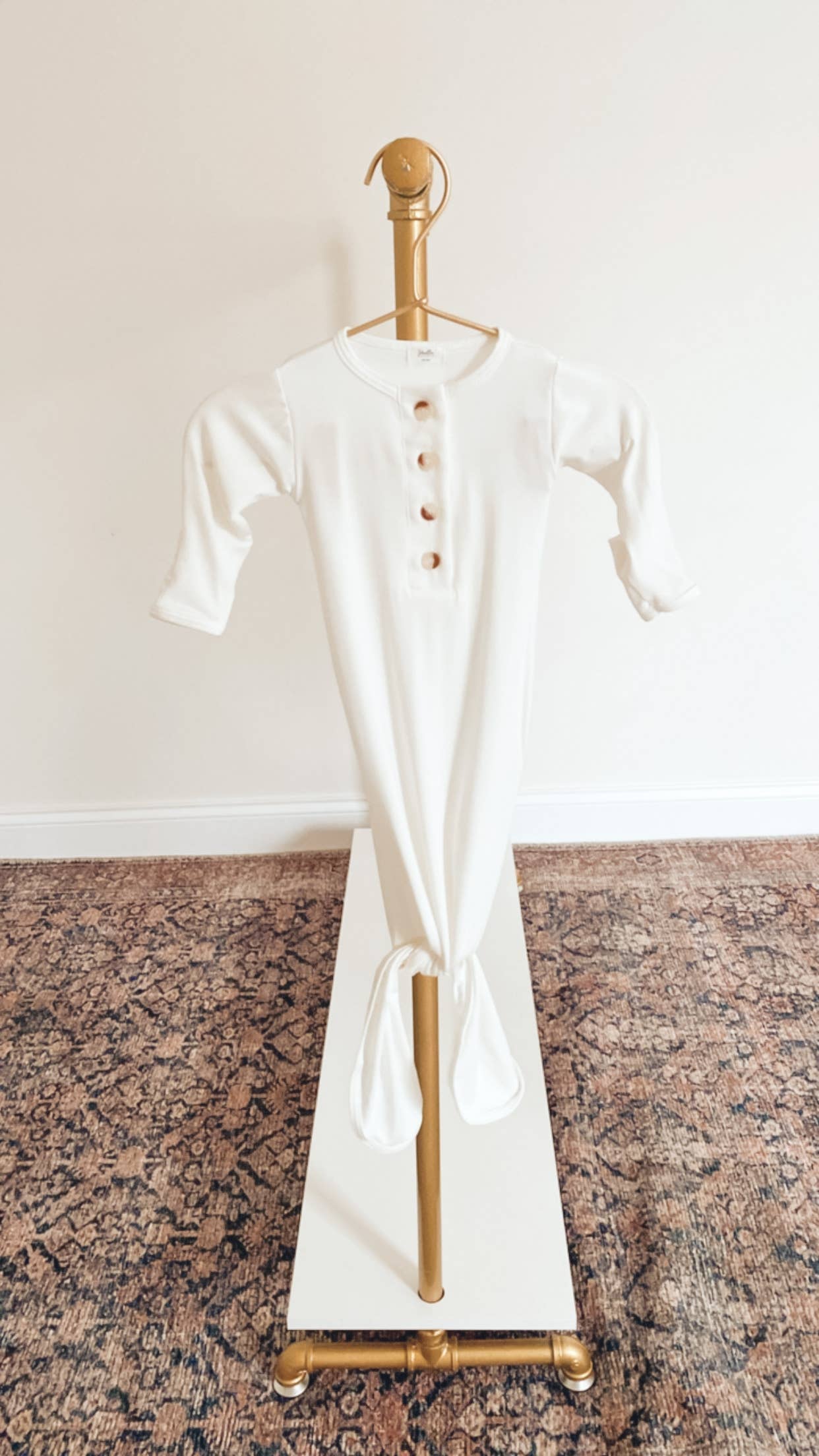 Preemie Baby Girl Gown Set