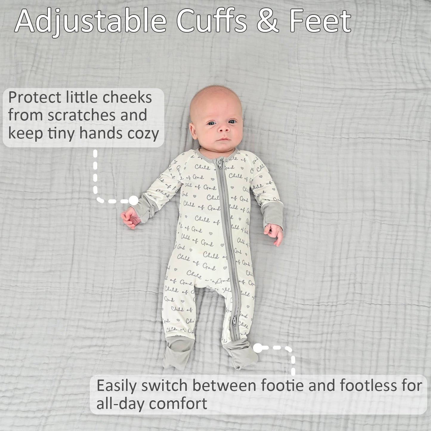 Child Of God Baby Bamboo Pajamas