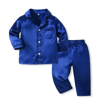 Boys/Toddler Satin Pajama Set
