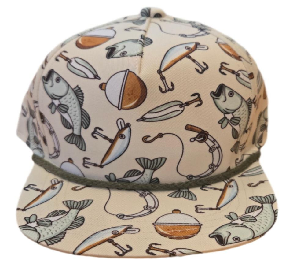 Kids Fishing Snapback Hat