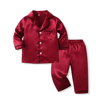 Boys/Toddler Satin Pajama Set