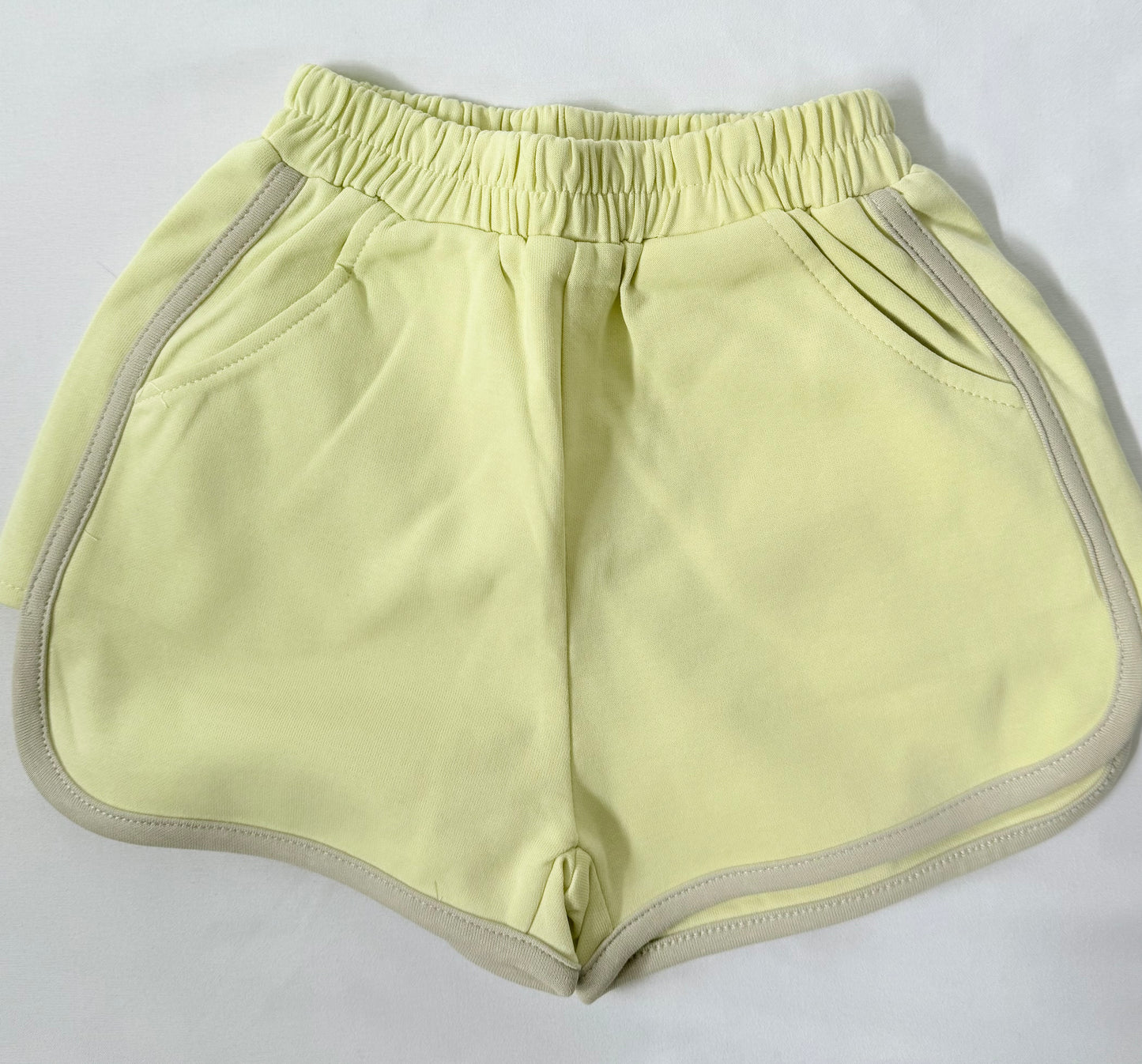 Girls Sports Causal Shorts Summer Beach Shorts | Yellow