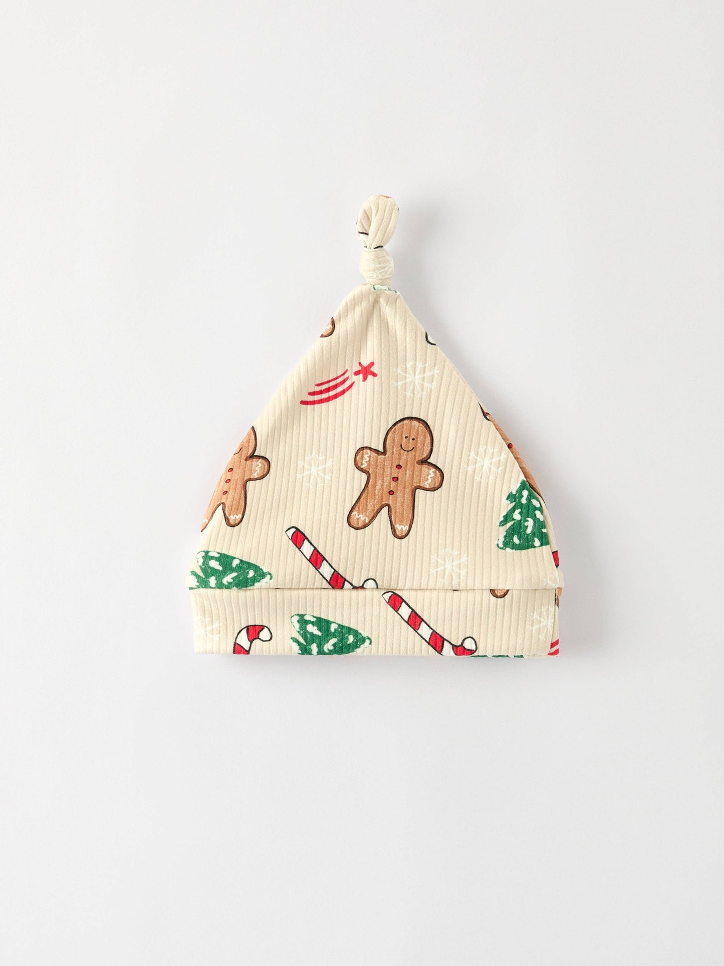 Gingerbread Christmas Romper with Nightcap