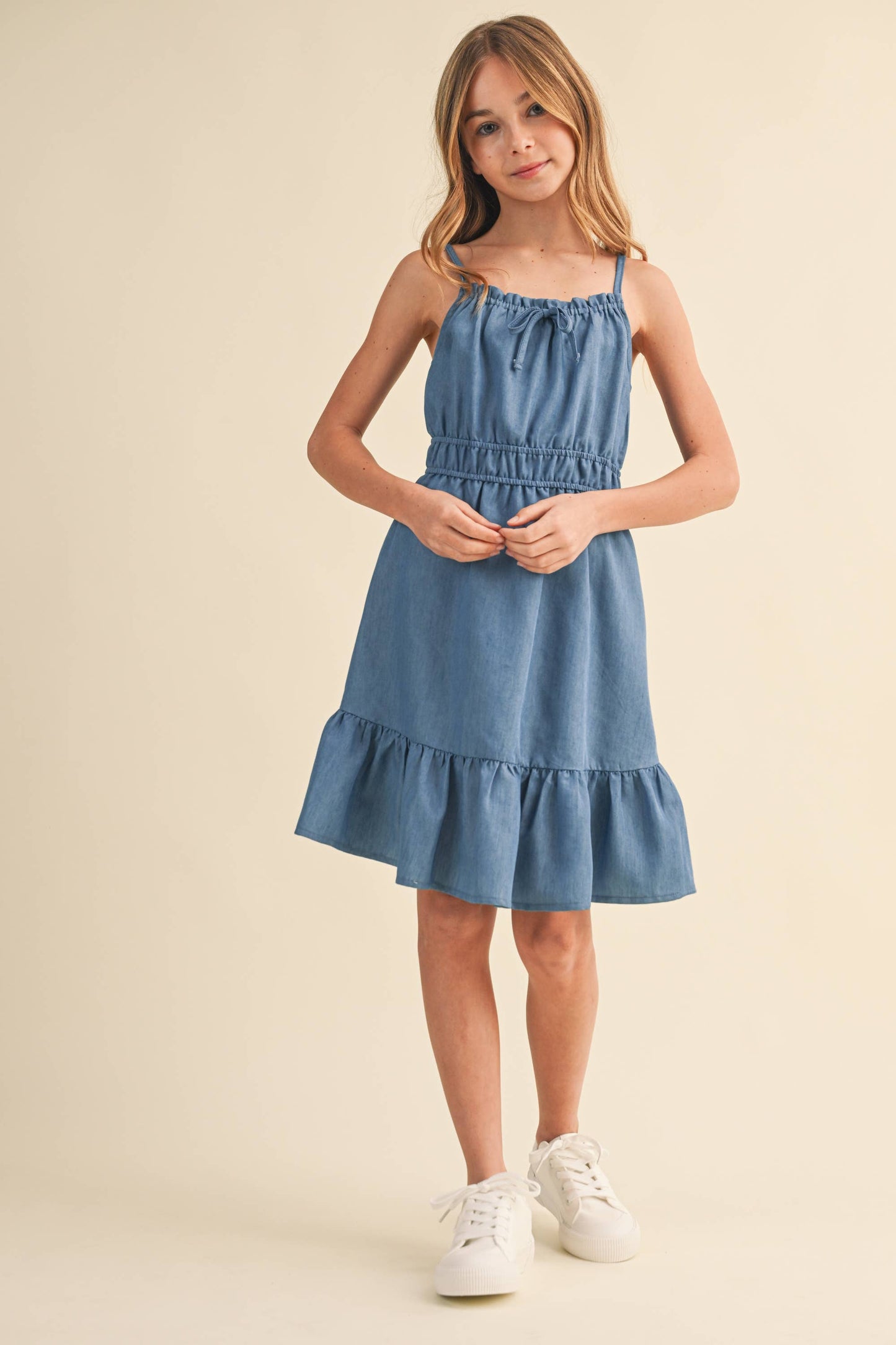 Tween Girls Denim Dress